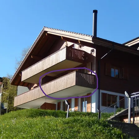 Apartment Pfrundmatte Mit Panoramablick Aeschi Bei Spiez