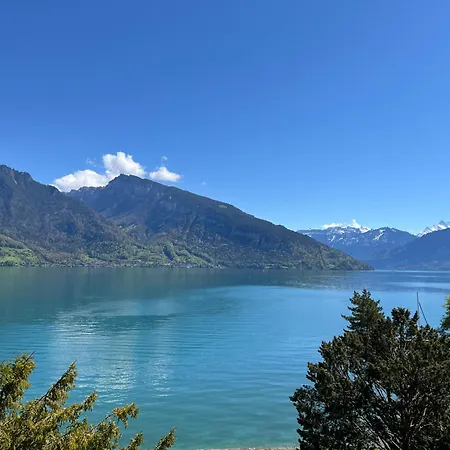 Apartment Pfrundmatte Mit Panoramablick Aeschi Bei Spiez