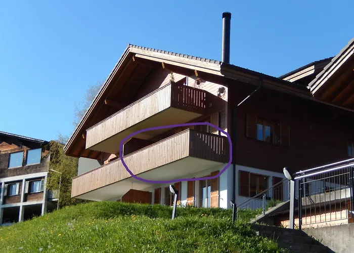 Apartament Pfrundmatte Mit Panoramablick Aeschi Bei Spiez