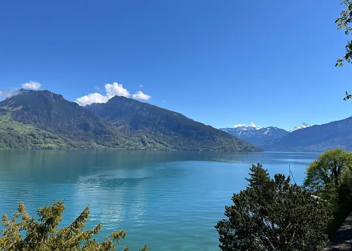 Apartament Pfrundmatte Mit Panoramablick Aeschi Bei Spiez