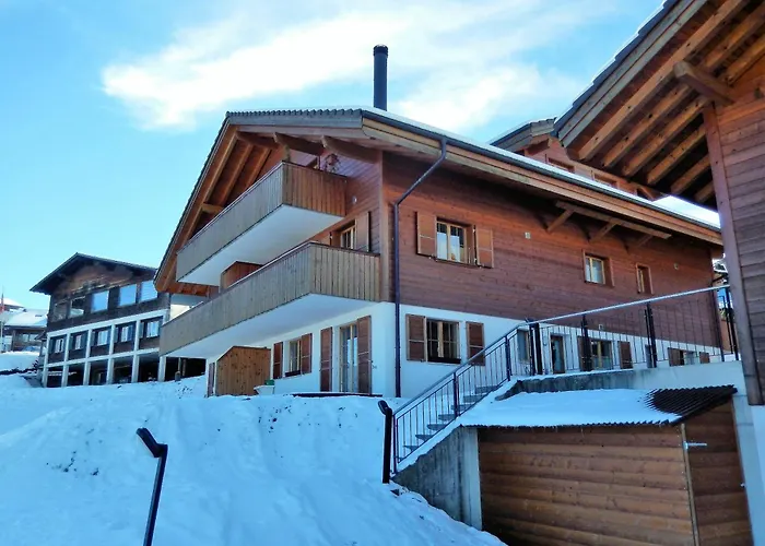 Apartment Pfrundmatte Mit Panoramablick Aeschi Bei Spiez