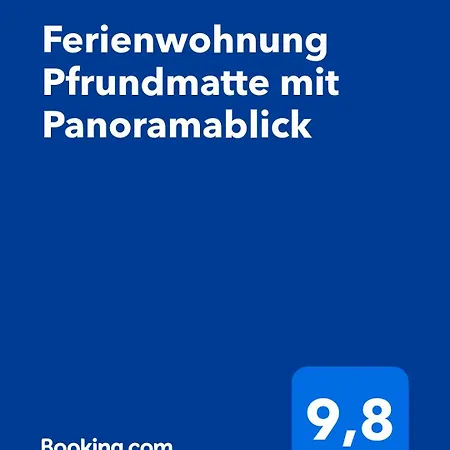 Apartment Pfrundmatte Mit Panoramablick Aeschi Bei Spiez